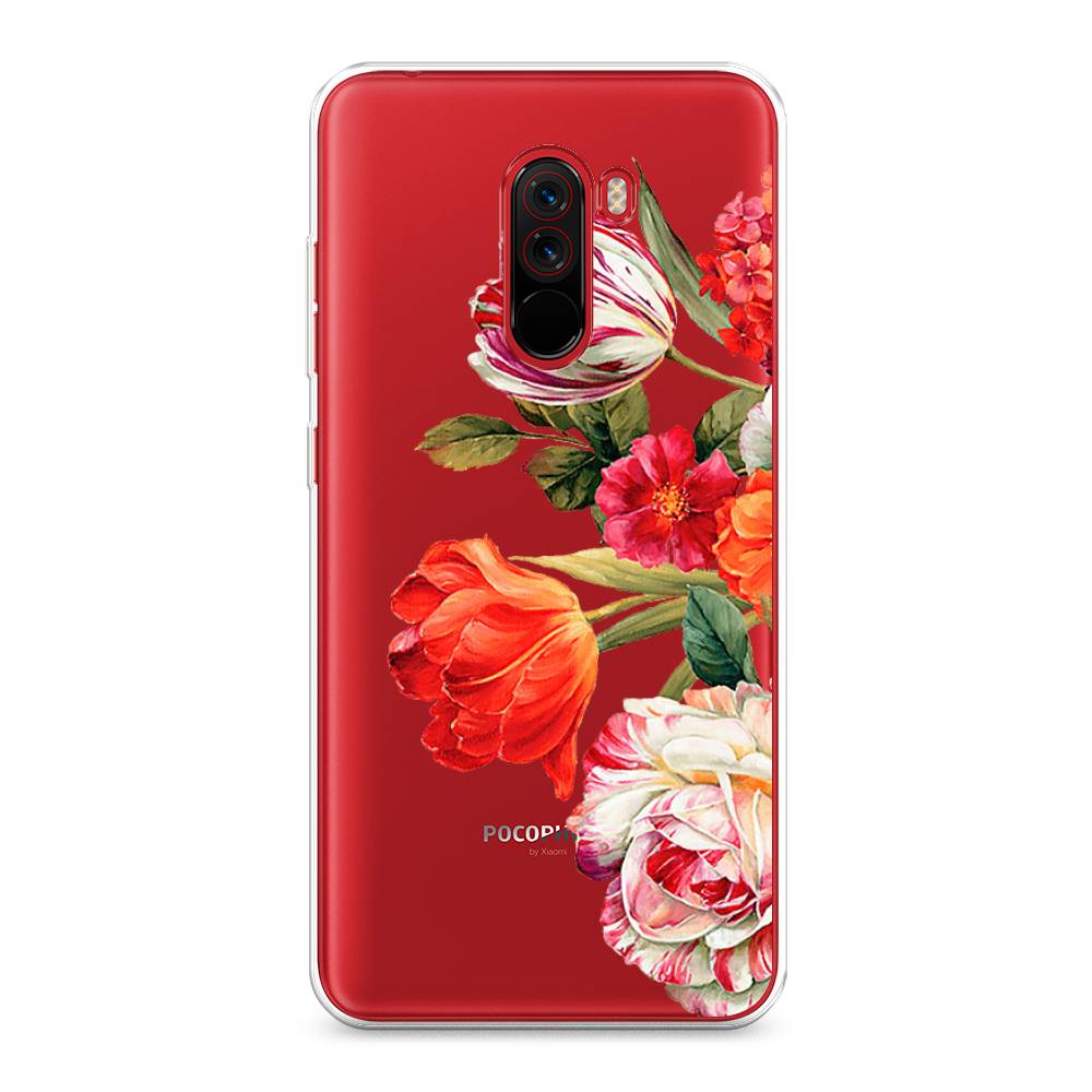 

Чехол Awog на Xiaomi Pocophone F1 "Весенний букет", Разноцветный, 34450-8