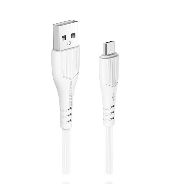 Кабель mini usb - usb More Choice K22m 1 м белый