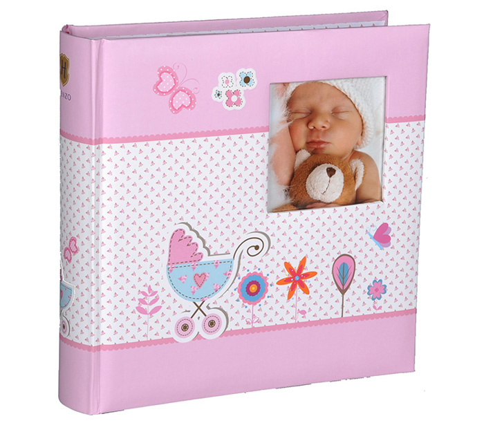 

Фотоальбом Henzo 10х15см 200 фото Baby Moments, детский, розовый, Baby Moments