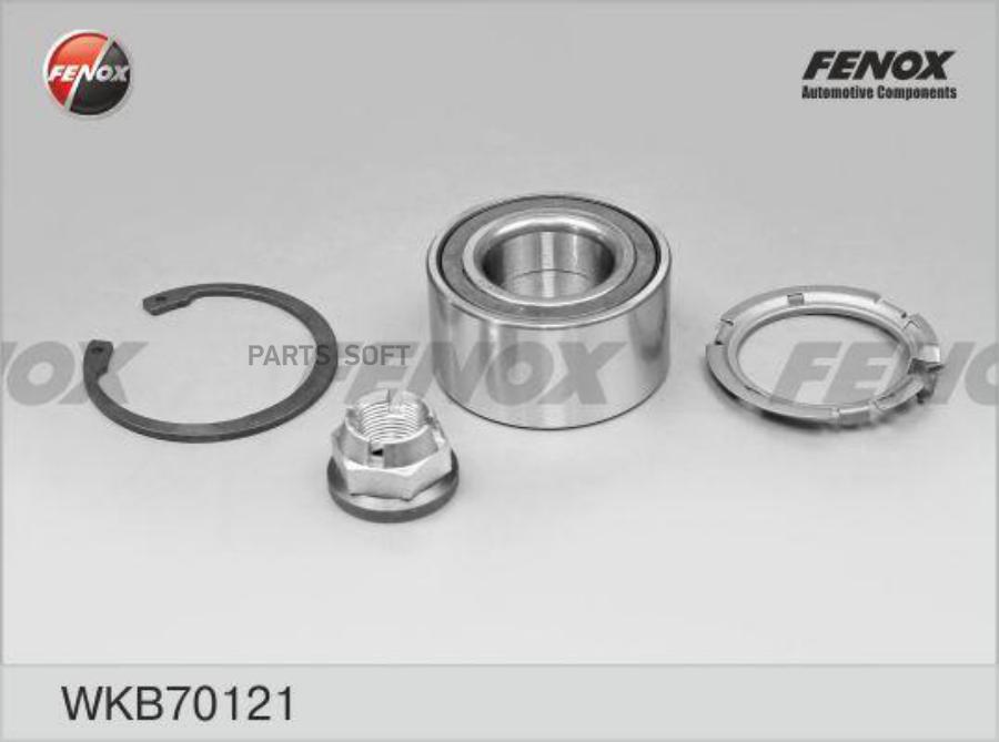 

Подшипник Ступицы Перед Renault Logan, Sandero Wkb70121 FENOX арт. WKB70121