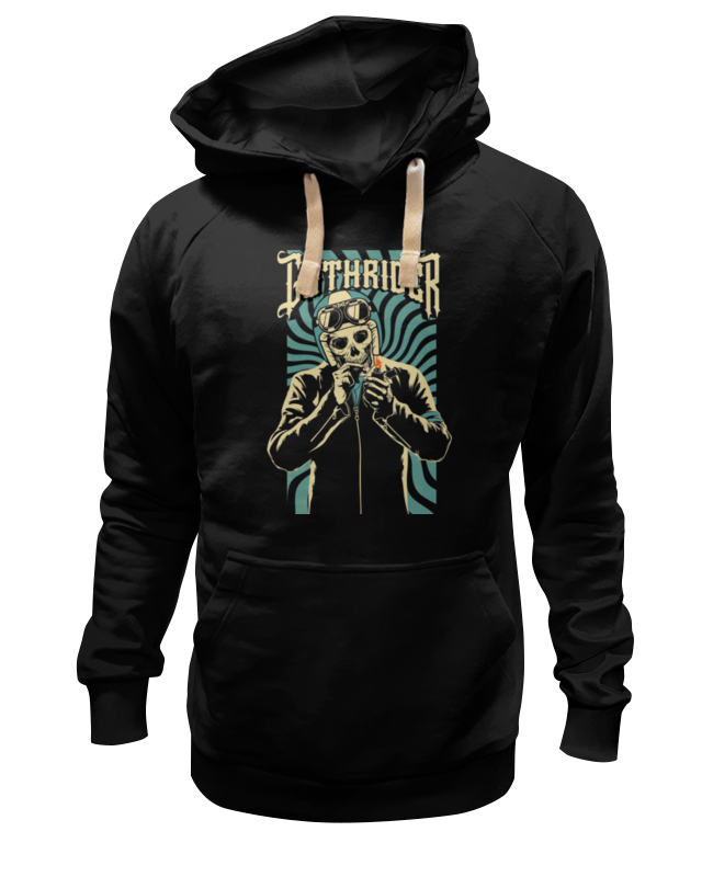 

Худи унисекс Printio Gothrider черное L, Черный, Gothrider