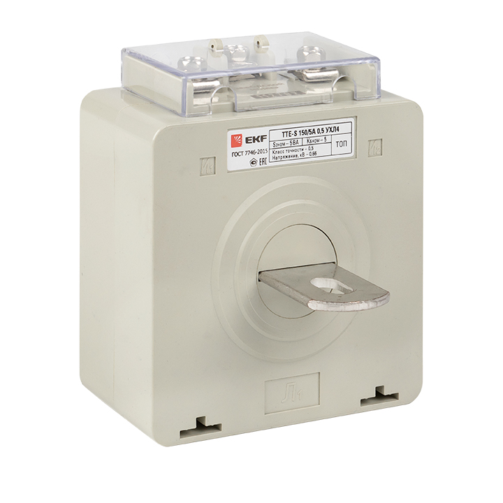 Трансформатор тока EKF ТТЕ-A-150/5А с клеммой напряжения класс точности 0,5 tte-S-150 индикатор напряжения постоянного и переменного тока 6 12 24в