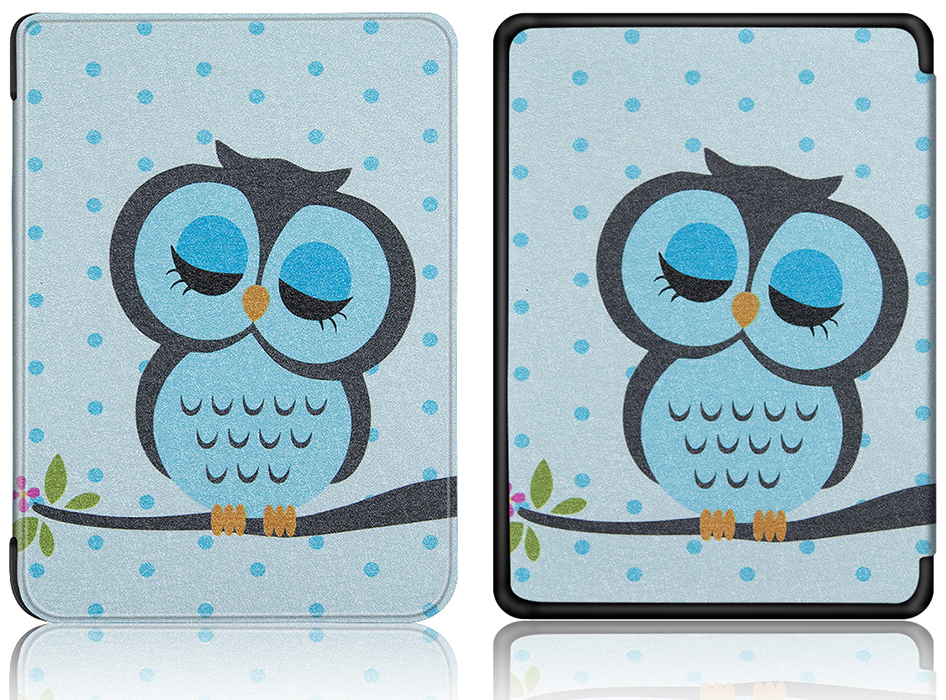 фото Электронная книга amazon kindle paperwhite 2018 8gb so twilight blue с обложкой owl