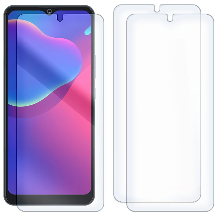 

Комплект из 3-x защитных гибридных стекол ZTE Blade V2021 5G