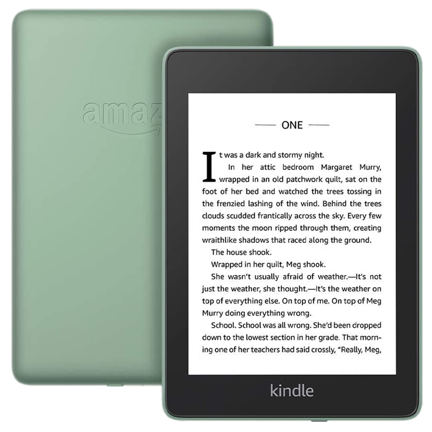 Электронная книга Amazon Kindle PaperWhite 2018 8Gb SO Sage с обложкой Purple