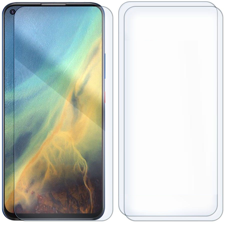 Комплект из 3-x защитных гибридных стекол ZTE Blade V2020