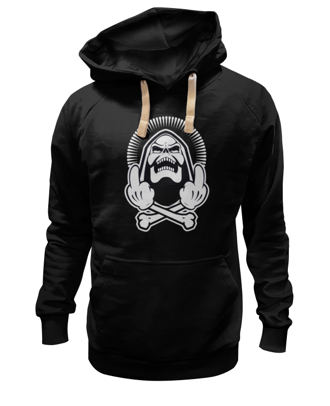 

Худи унисекс Printio Skeleton f*ck you черное L, Черный, Skeleton f*ck you