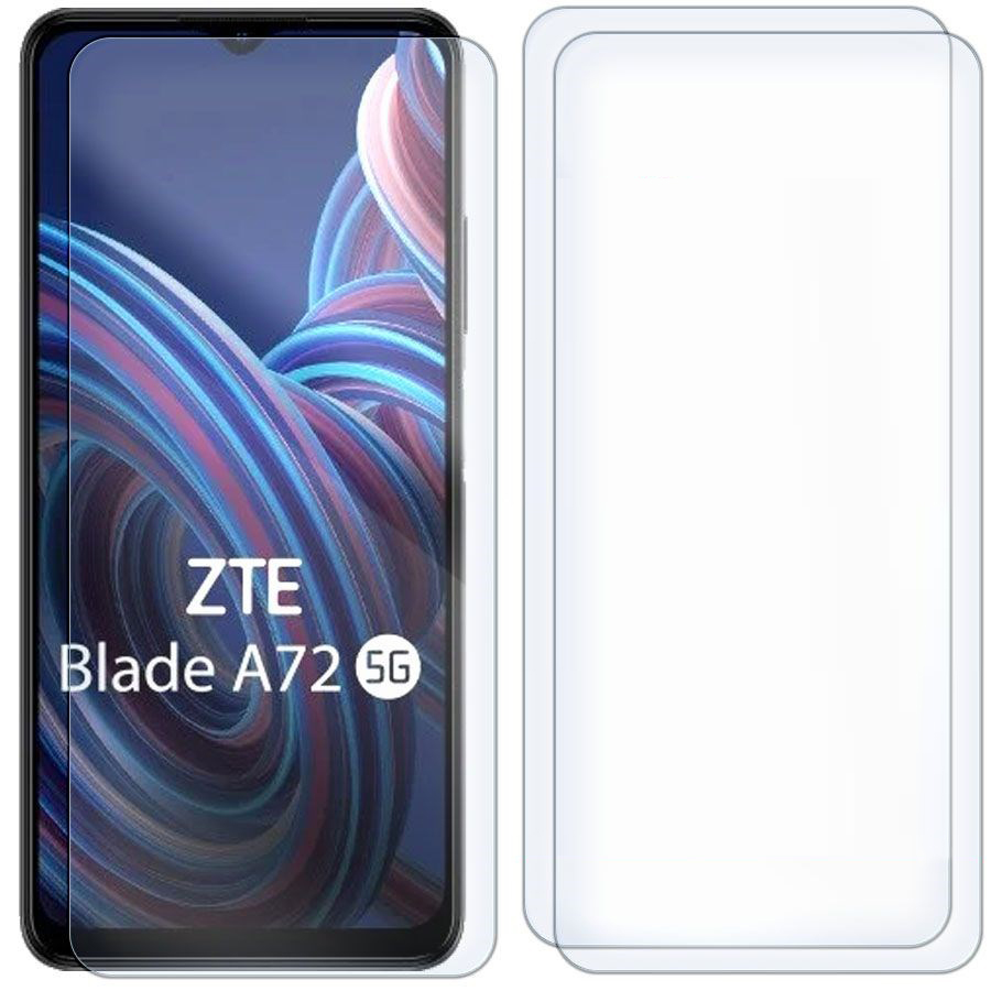 

Комплект из 3-x защитных гибридных стекол ZTE Blade A72 5G