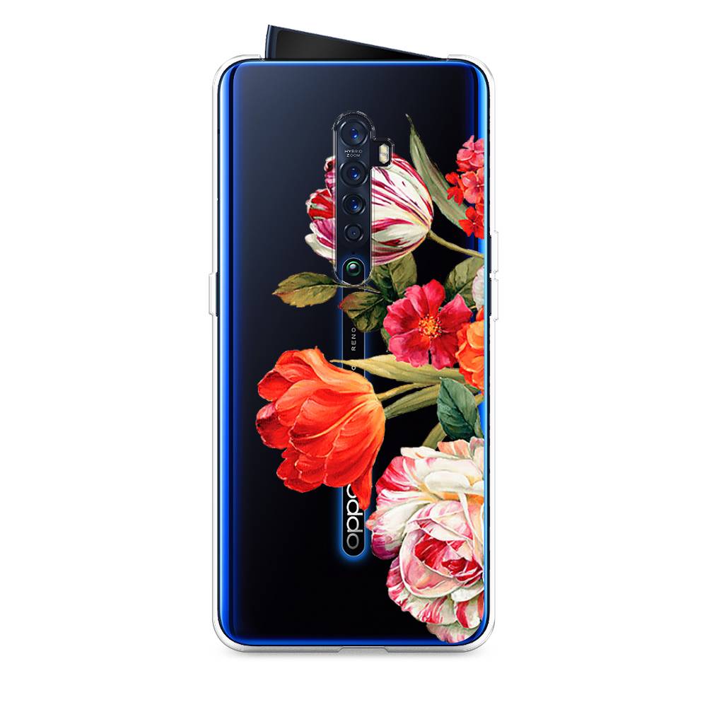 

Чехол Awog на Oppo Reno 2 "Весенний букет", Разноцветный, 253550-8