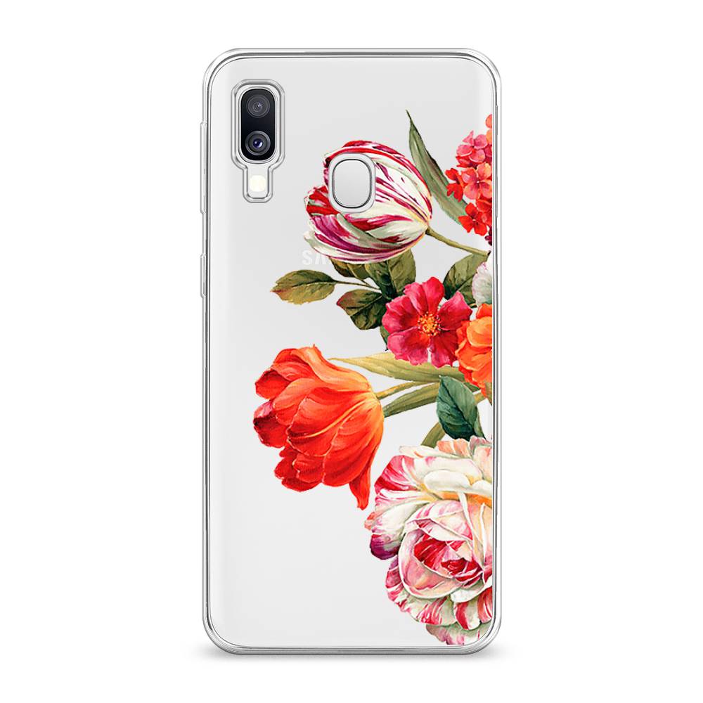 

Чехол Awog на Samsung Galaxy A40 "Весенний букет", Разноцветный, 28050-8