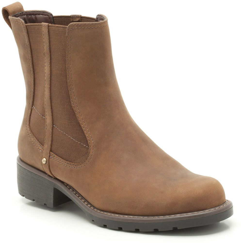 

Полусапоги женский Clarks 20340917 коричневые 43 EU, Коричневый, 20340917