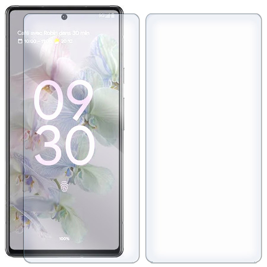 

Комплект из 2-x защитных гибридных стекол для Google Pixel 6A
