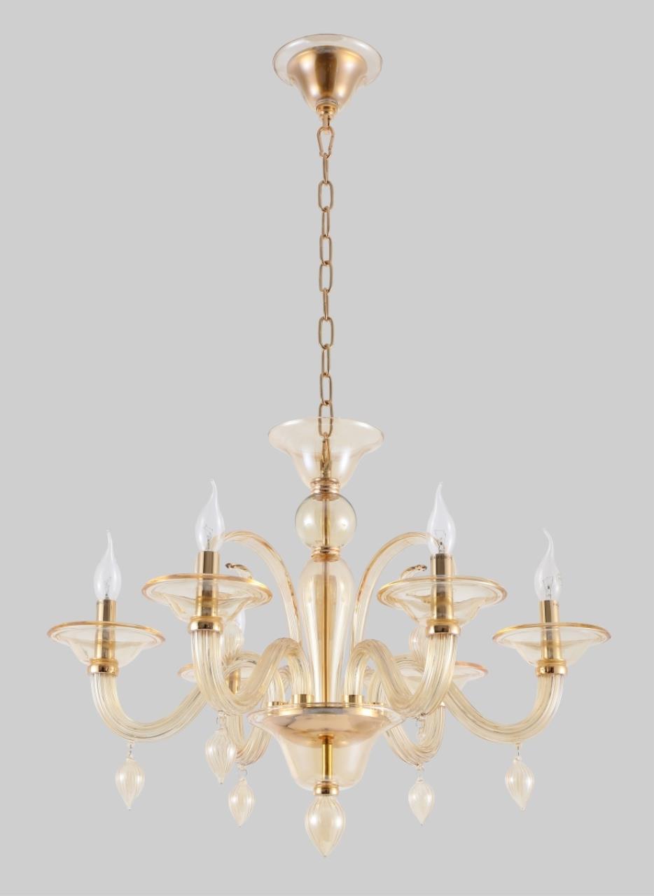 

Светильник потолочный Crystal Lux CAETANO, CAETANO SP-PL6 AMBER, 360W, Е14, CAETANO SP-PL6 AMBER