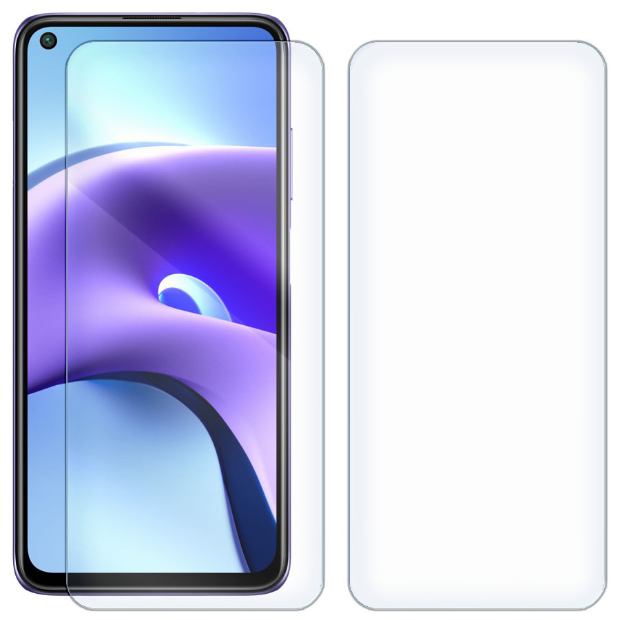 

Комплект из 2-x защитных гибридных стекол для Xiaomi Redmi Note 9T