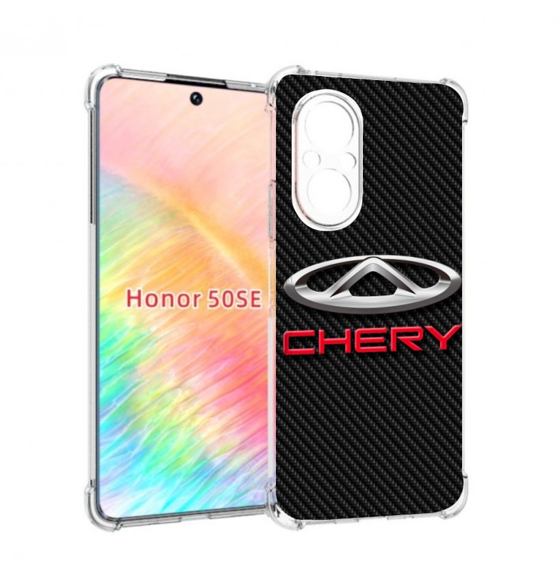 

Чехол бампер MyPads чери chery 2 для Honor 50 SE противоударный, Прозрачный, Tocco