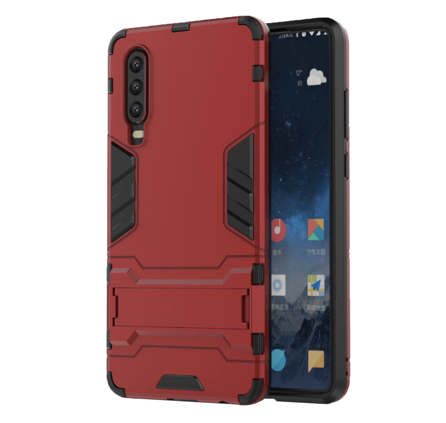 Чехол MyPads для Huawei Honor 10 Lite / Huawei P Smart (2019) Red (123083)