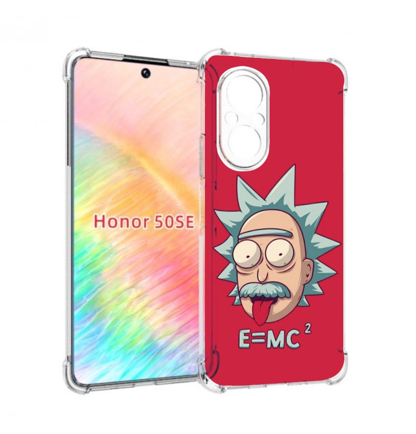 

Чехол бампер MyPads формула энергии для Honor 50 SE противоударный, Прозрачный, Tocco