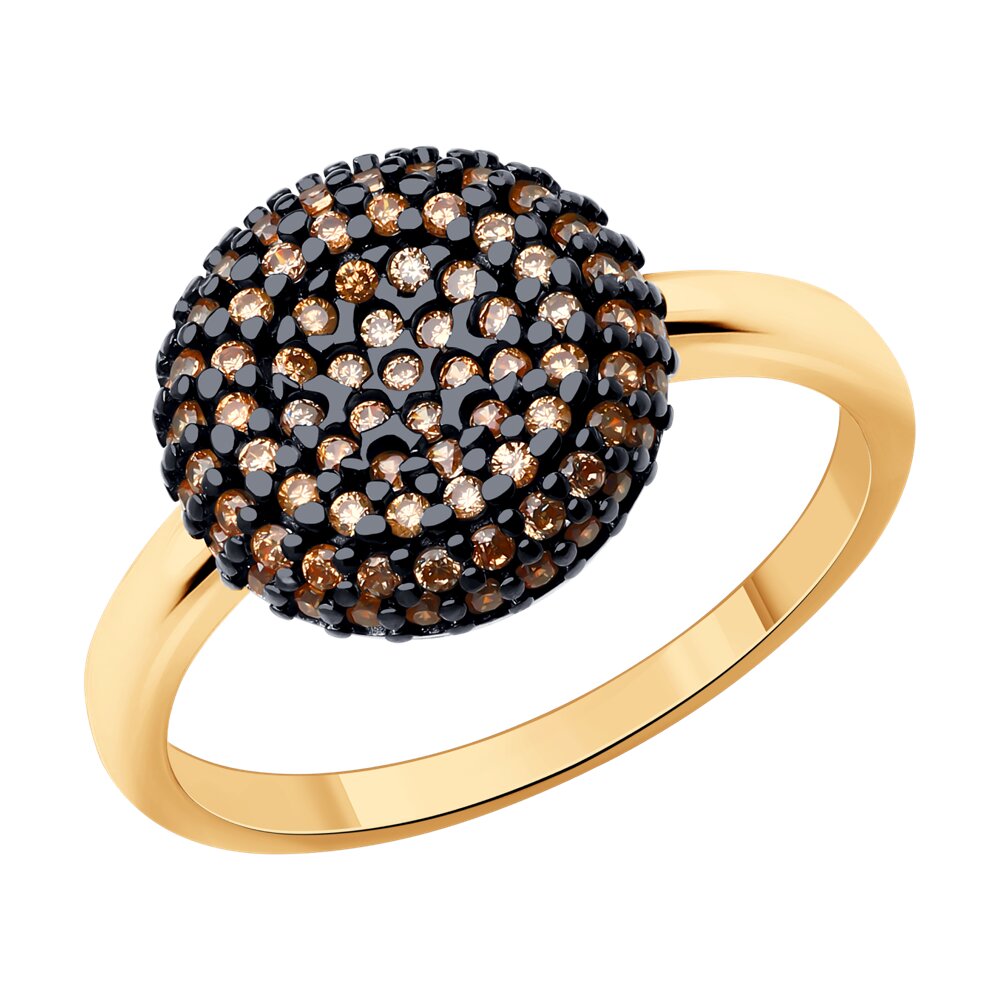 

Кольцо из серебра р. 19 Diamant 93-110-01828-1, фианит, 93-110-01828-1