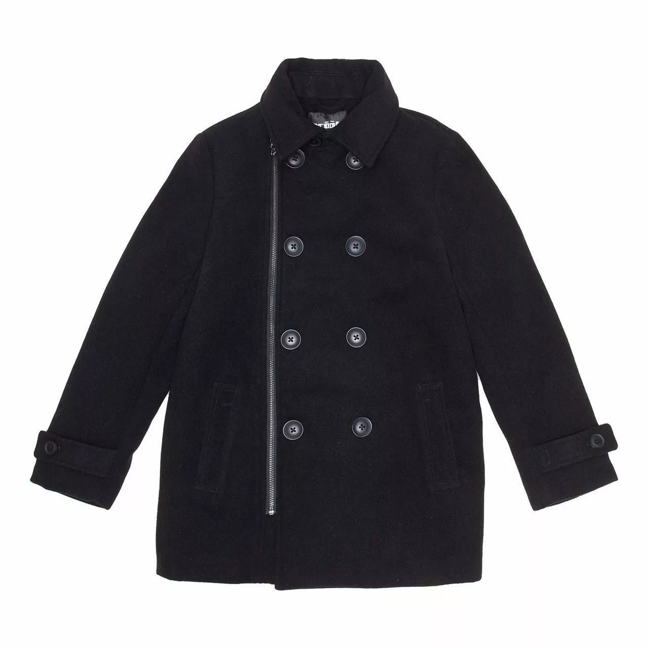 Черное пальто для мальчиков