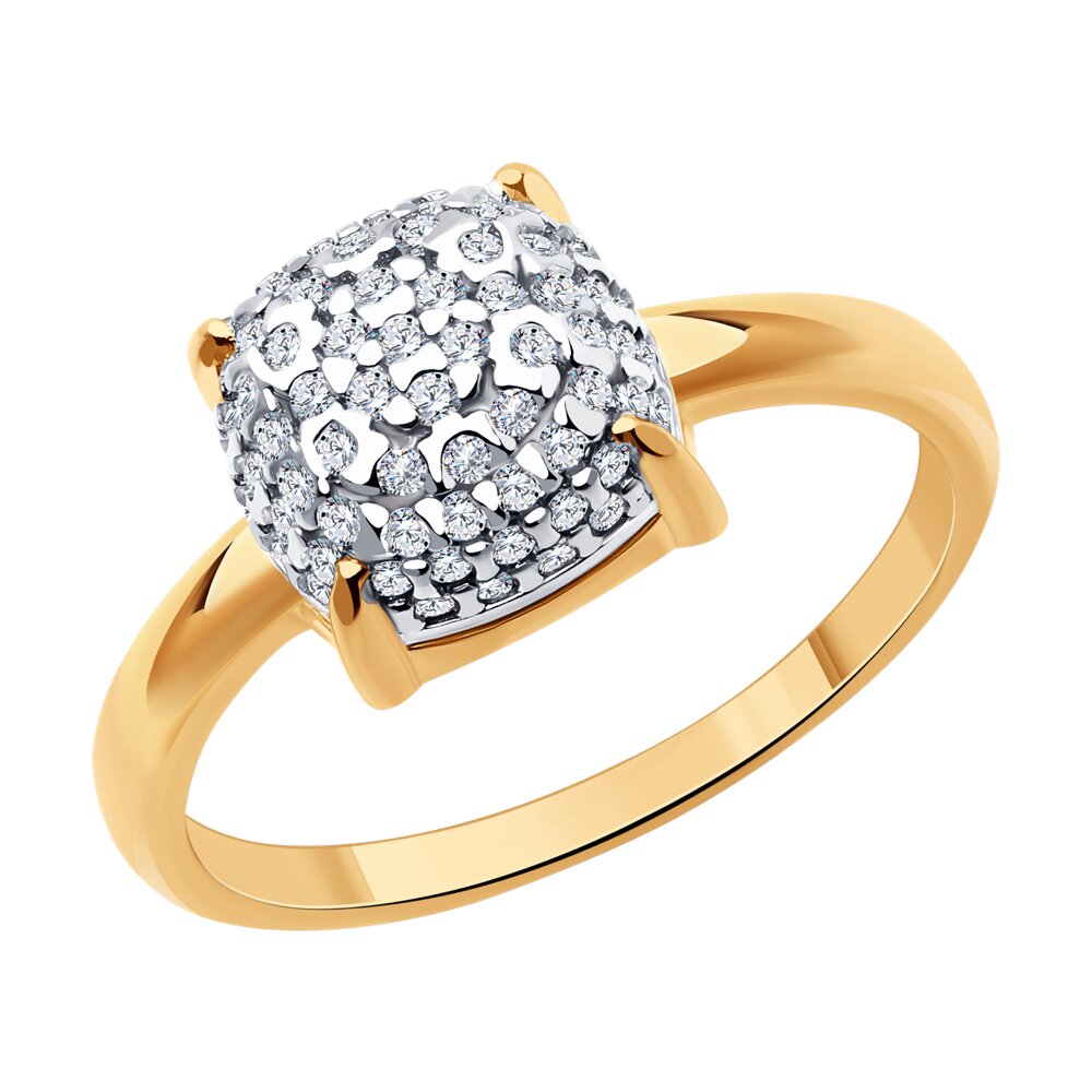 

Кольцо из серебра р. 16,5 Diamant 93-110-01827-1, фианит, 93-110-01827-1