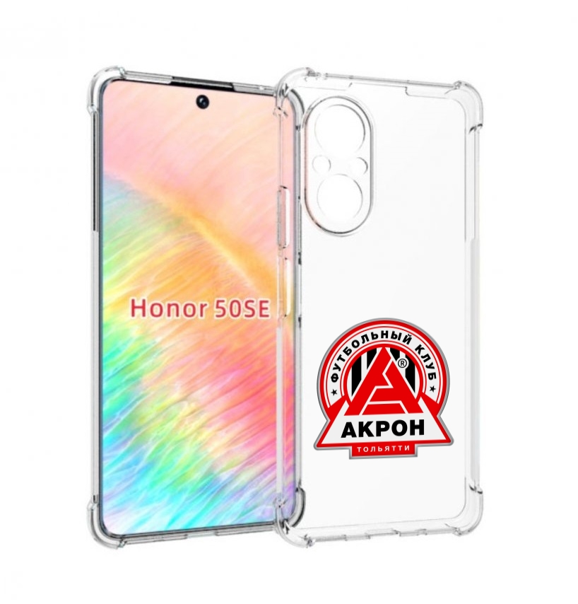 

Чехол бампер MyPads фк-акрон-2 для Honor 50 SE противоударный, Прозрачный, Tocco