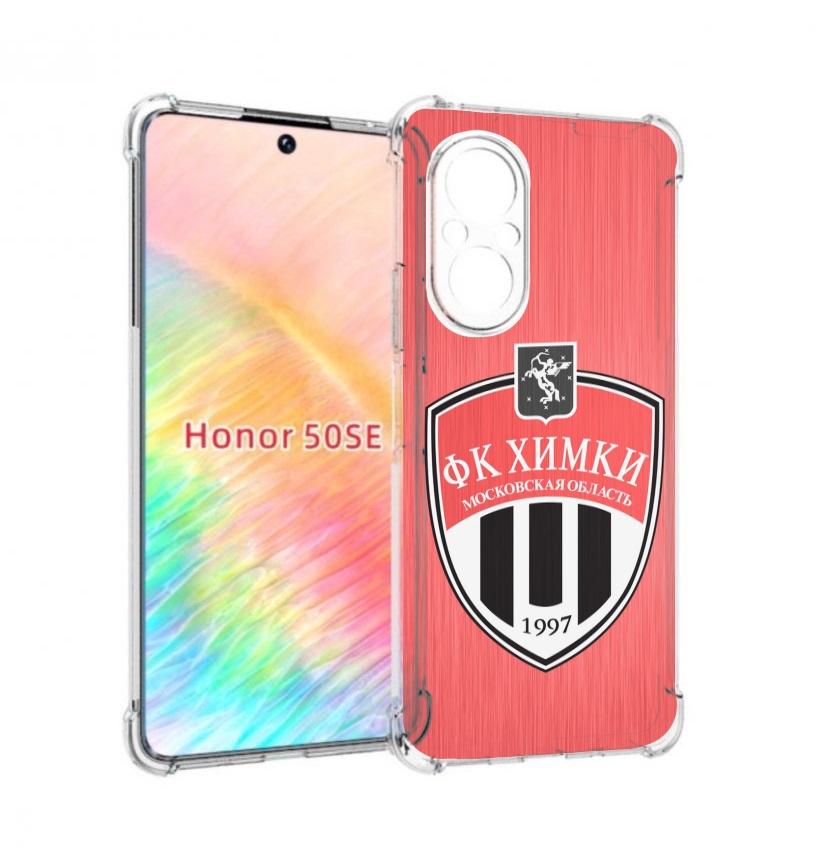 

Чехол бампер MyPads фк химки московская обл для Honor 50 SE прот, Прозрачный, Tocco