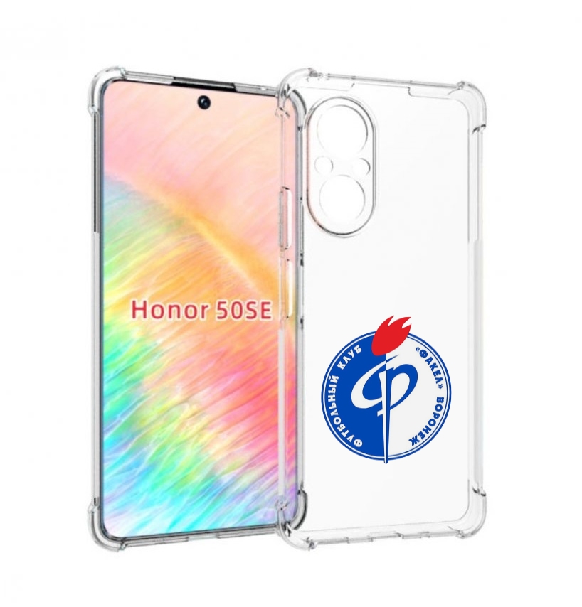 

Чехол бампер MyPads фк факел воронеж мужской для Honor 50 SE про, Прозрачный, Tocco