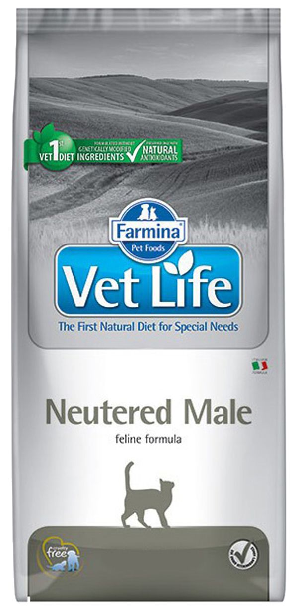 

Сухой корм для кошек Farmina Vet Life Feline Neutered Male домашняя птица 6 шт по 400 гр
