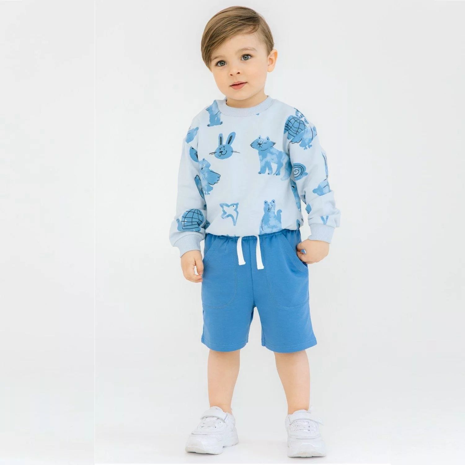 Шорты детские Artie ABrk-654m, синий, 86