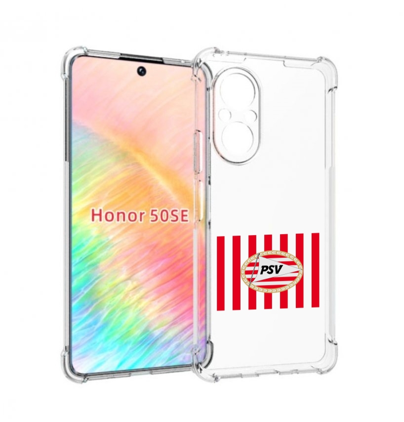 

Чехол бампер MyPads фк псв голландия мужской для Honor 50 SE про, Прозрачный, Tocco