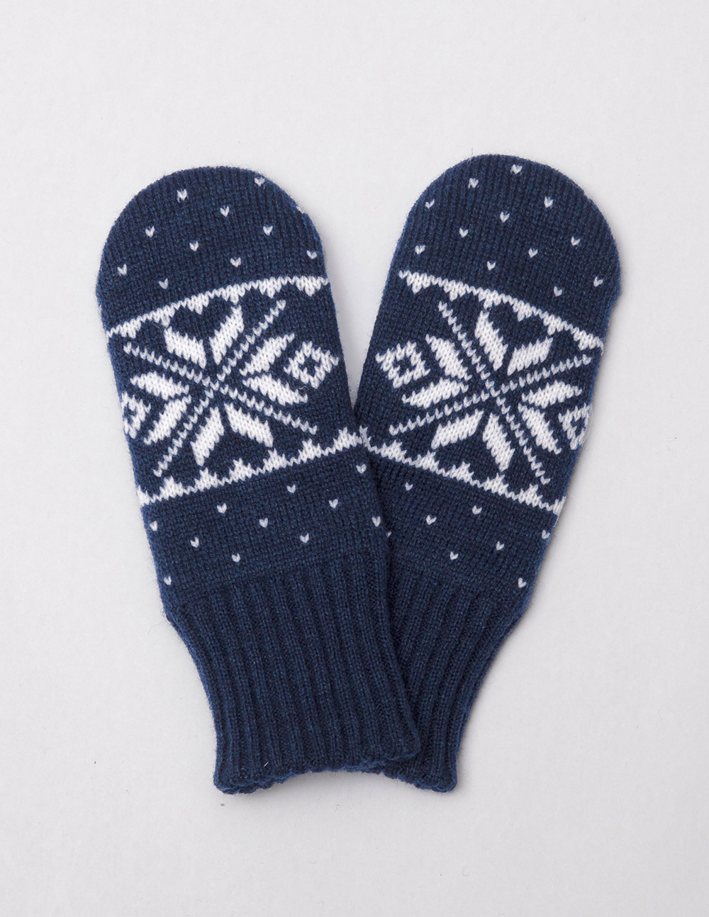 

Детские варежки со снежинкой, размер 20 Х 6,5, 83007