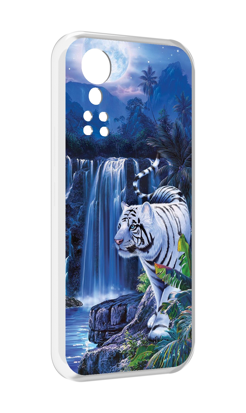 

Чехол MyPads Водопад для ZTE Axon 30 5G / Axon 30S, Прозрачный, Tocco