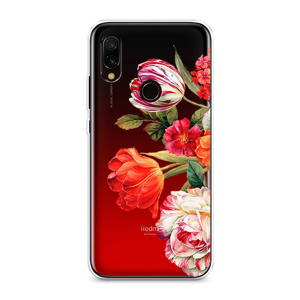 

Чехол Awog на Xiaomi Redmi 7 "Весенний букет", Разноцветный, 35050-8