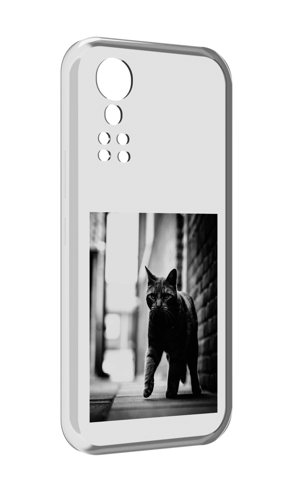 Чехол MyPads Важный-кот для ZTE Axon 30 5G / Axon 30S