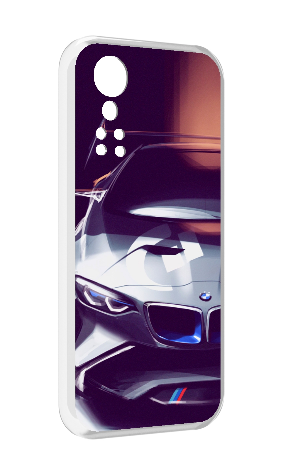 

Чехол MyPads Бэмвэ мужской для ZTE Axon 30 5G / Axon 30S, Прозрачный, Tocco