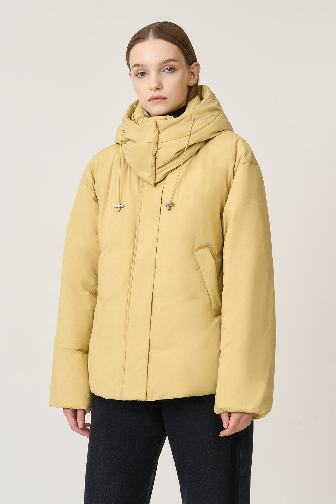 

Пуховик женский Baon B0023551 желтый XXL, B0023551