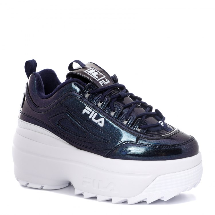 фото Кроссовки женские fila disruptor ii wedge galactic gz синие 40 eu