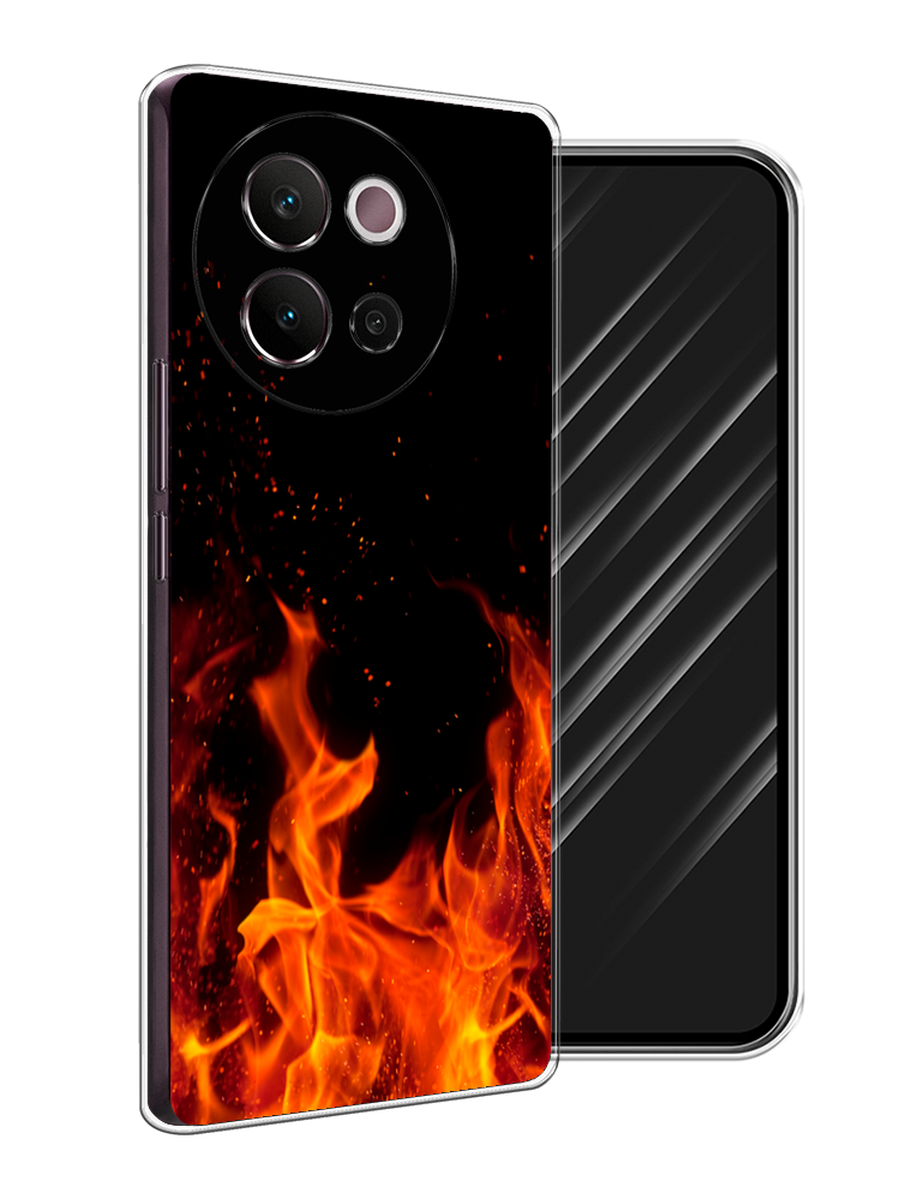 

Чехол Awog на Vivo V40 Lite 5G "Все в огне", Оранжевый;черный, 2611550-1