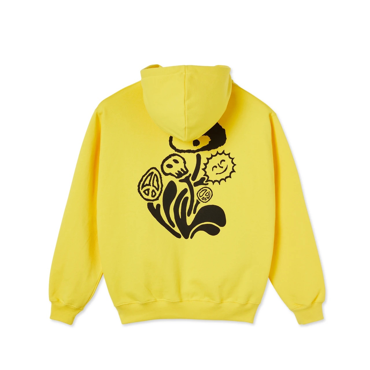 

Толстовка мужская Polar Skate Co. Trippin' Hoodie желтая L, Желтый, Trippin' Hoodie