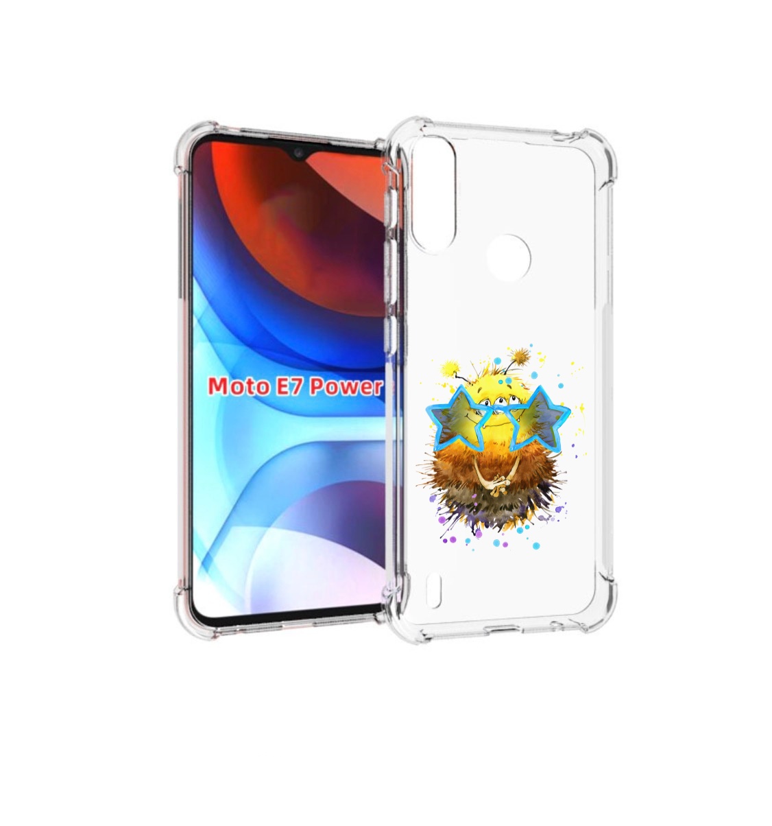 

Чехол MyPads Буня для Motorola Moto E7 Power, Прозрачный, Tocco