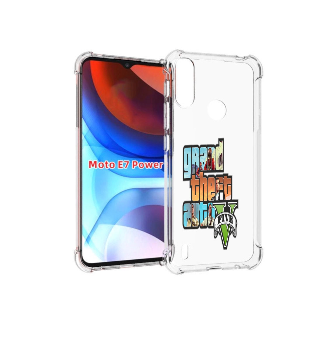 

Чехол MyPads игра гта для Motorola Moto E7 Power, Прозрачный, Tocco