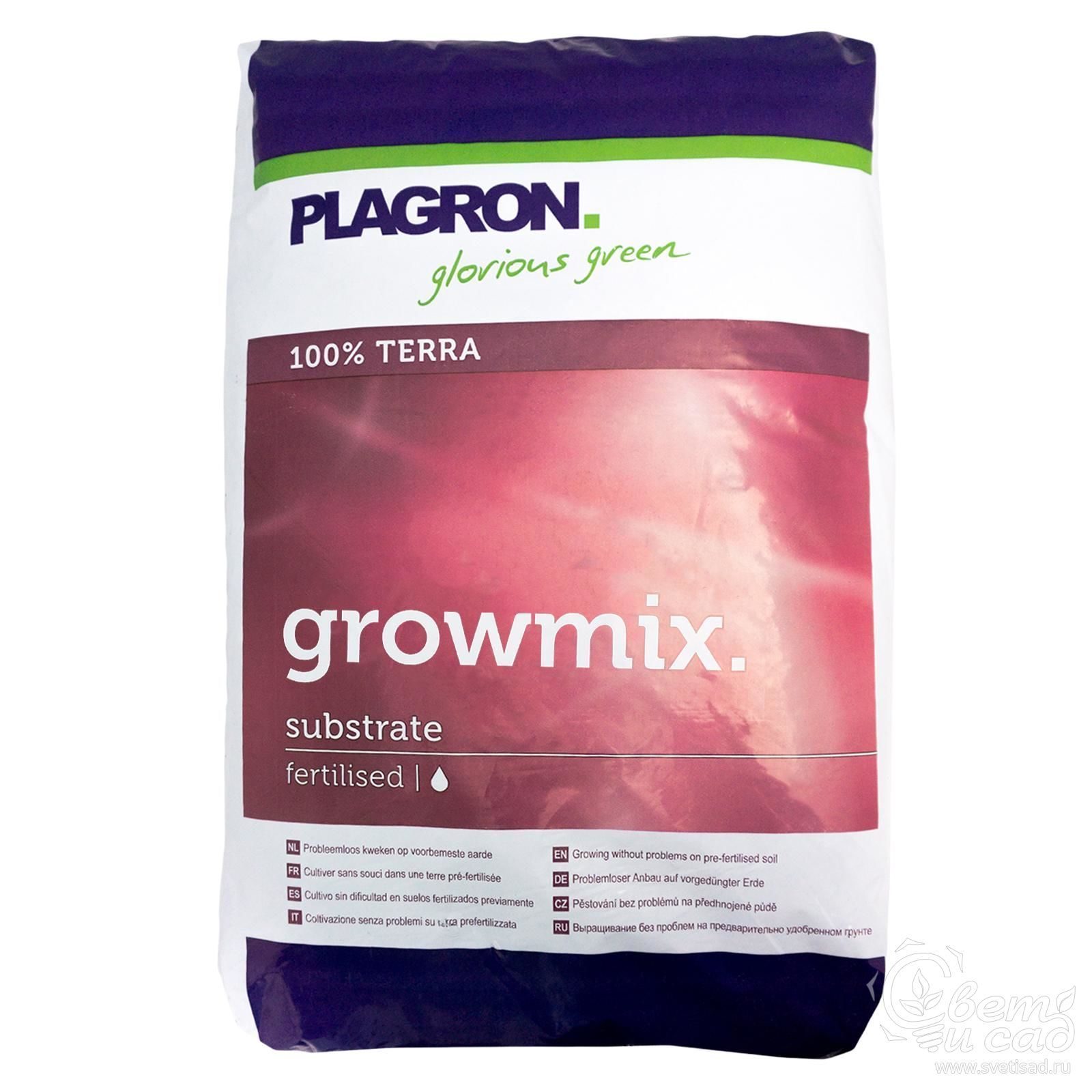 

Земля Plagron Growmix, 50л, Growmix