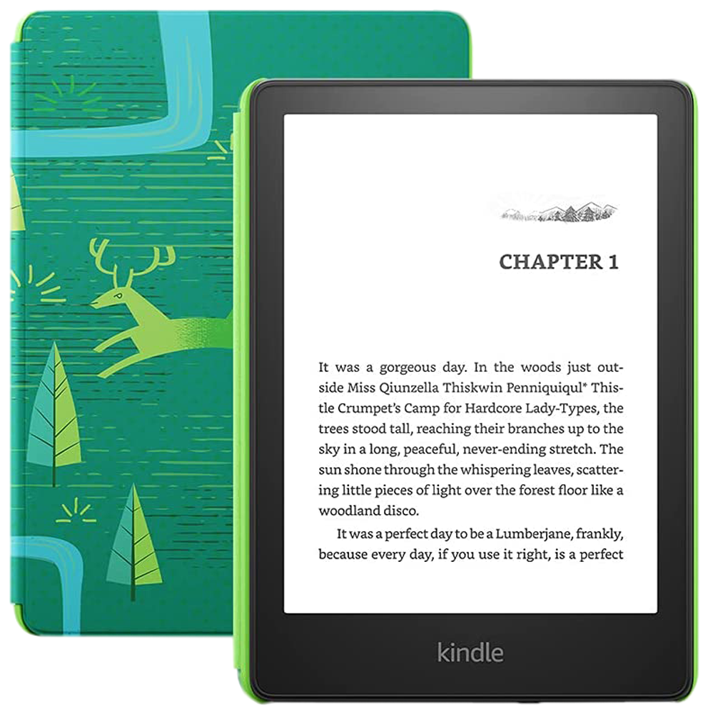 Электронная книга Amazon Kindle PaperWhite 2021 8Gb Kids Forest