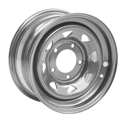 

Колесный диск Ikon MG81 (HS) 7xR15 ET0 5*139.7 D110.5, Серебристый