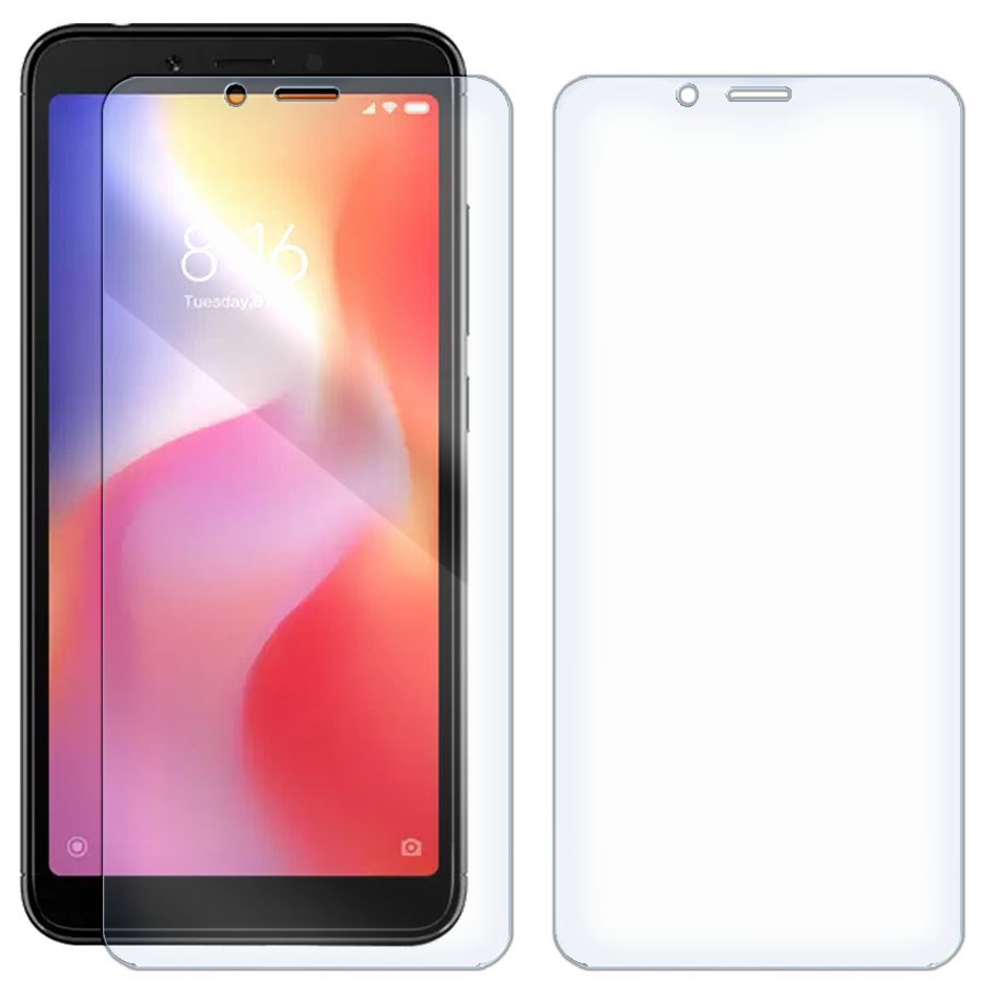 

Комплект из 2-x защитных гибридных стекол для Xiaomi Redmi 6 / Redmi 6A