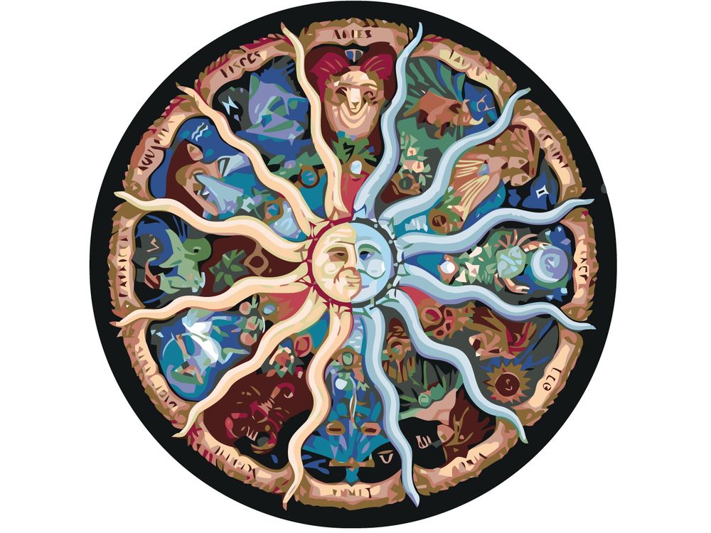 Картина по номерам Живопись по Номерам Знаки зодиака, 40x50
