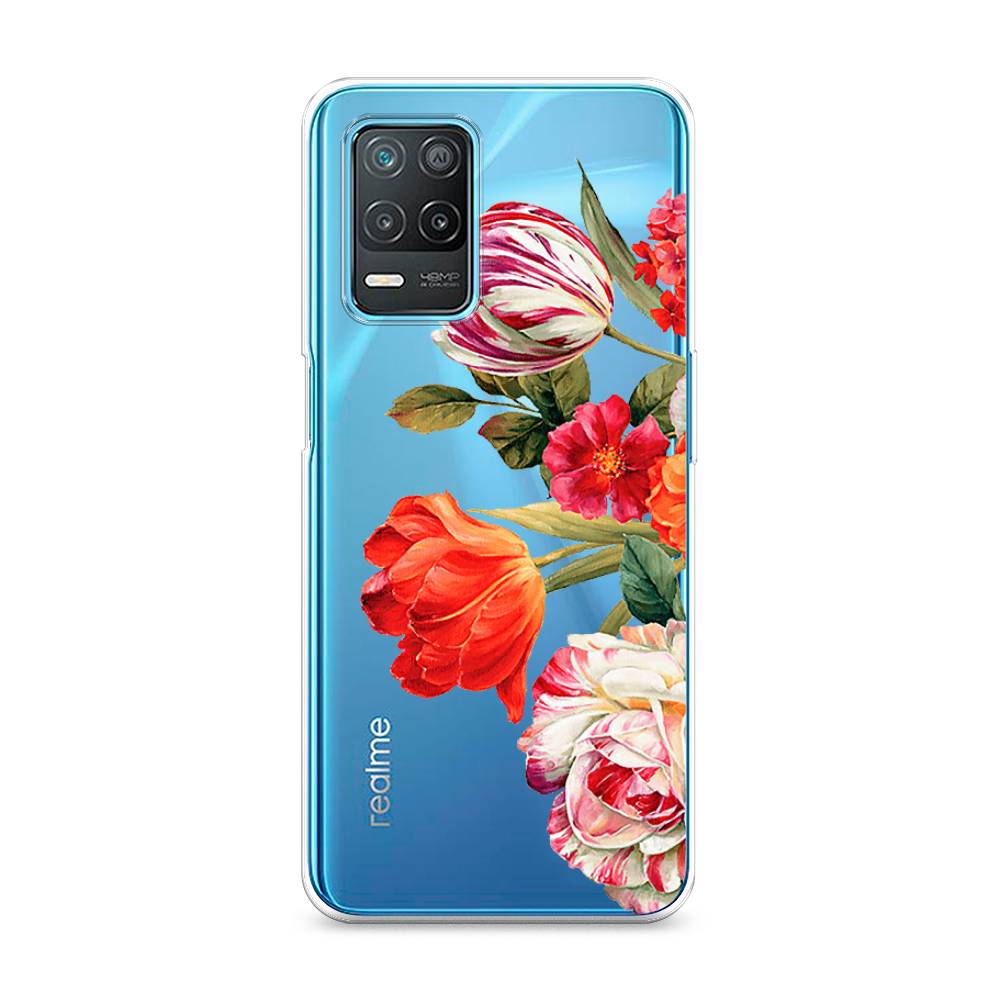 

Чехол Awog на Realme 8 5G "Весенний букет", Разноцветный, 257050-8