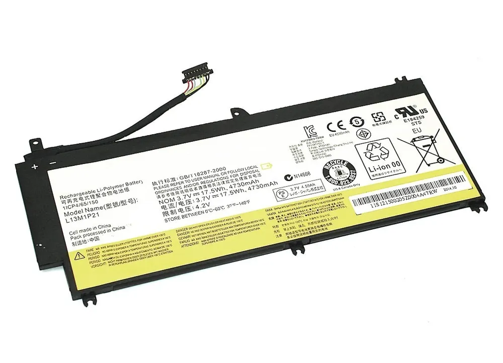 

Аккумуляторная батарея для планшета Lenovo Miix 2 8 32GB L13L1P21 3.7V 4730mAh, L13L1P21 3.7V 4730mAh