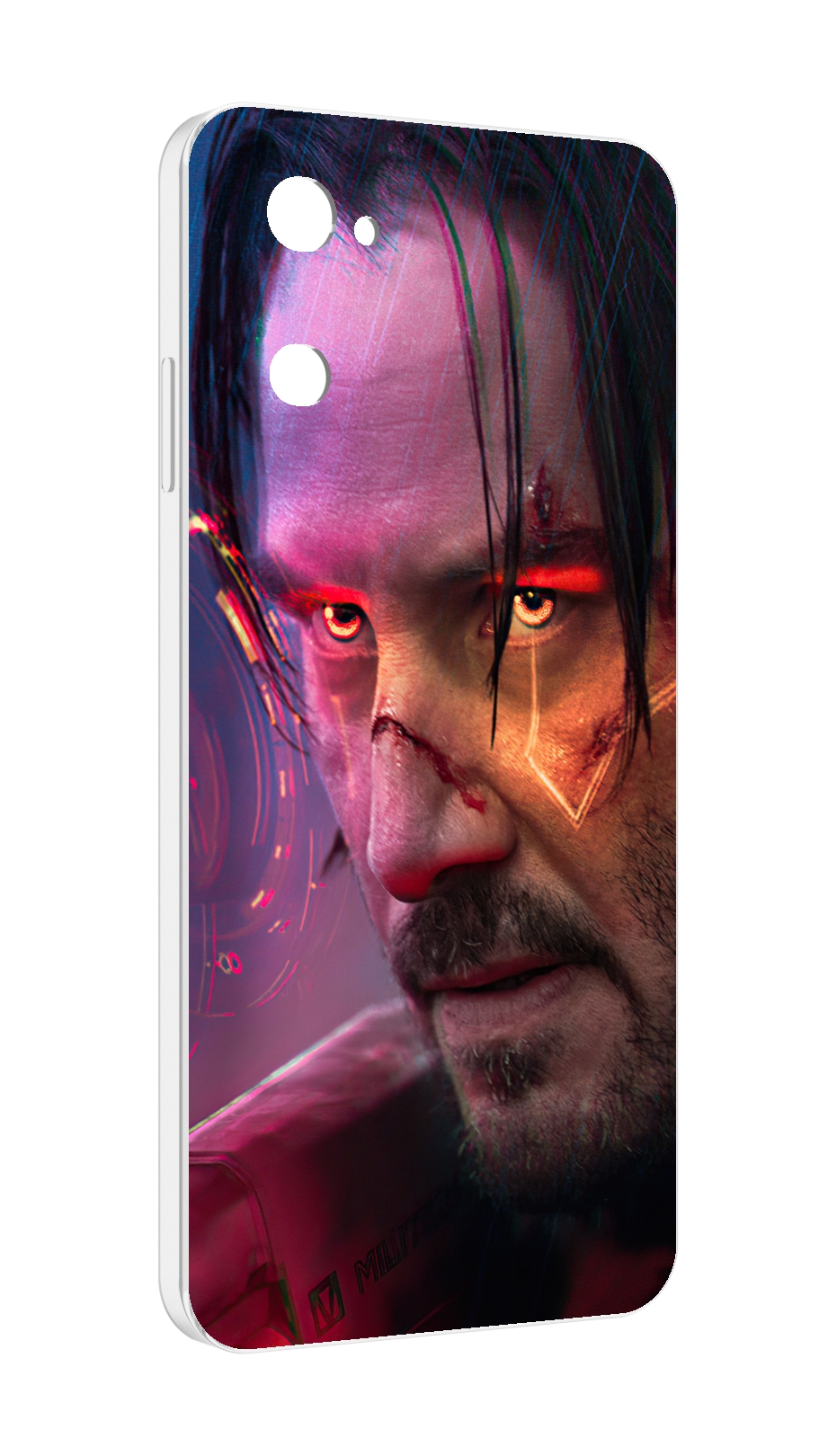 

Чехол MyPads cyberpunk 2077 Джонни Сильверхенд для UleFone Note 12 / Note 12P, Прозрачный, Tocco