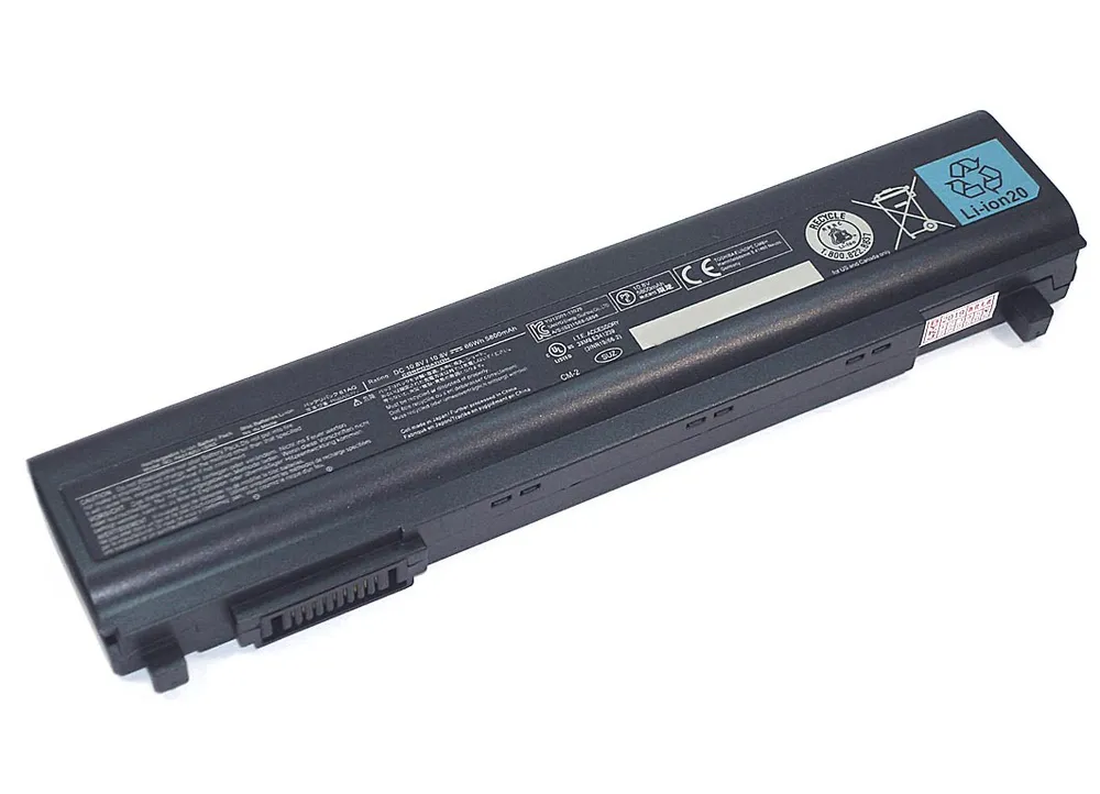 

Аккумуляторная батарея для ноутбука Toshiba Portege R30-A PA5163U 10,8V 66Wh черная, PA5163U 10,8V 66Wh черная